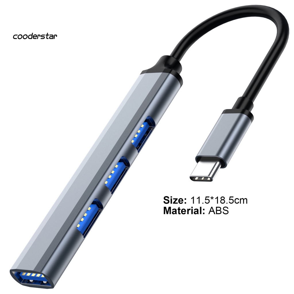 Bộ Chia 4 Cổng USB Type-c Đa Năng Tiện Dụng