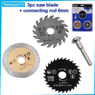 Bộ Lưỡi cưa mini biến máy khoan thành máy cắt máy cưa - Bộ chuyển đổi máy khoan 4 món