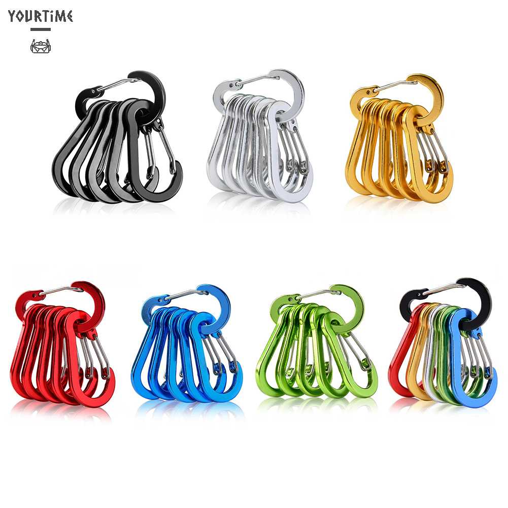 Set 6 Kẹp Treo Đồ Đa Năng Tiện Lợi Khi Đi Cắm Trại