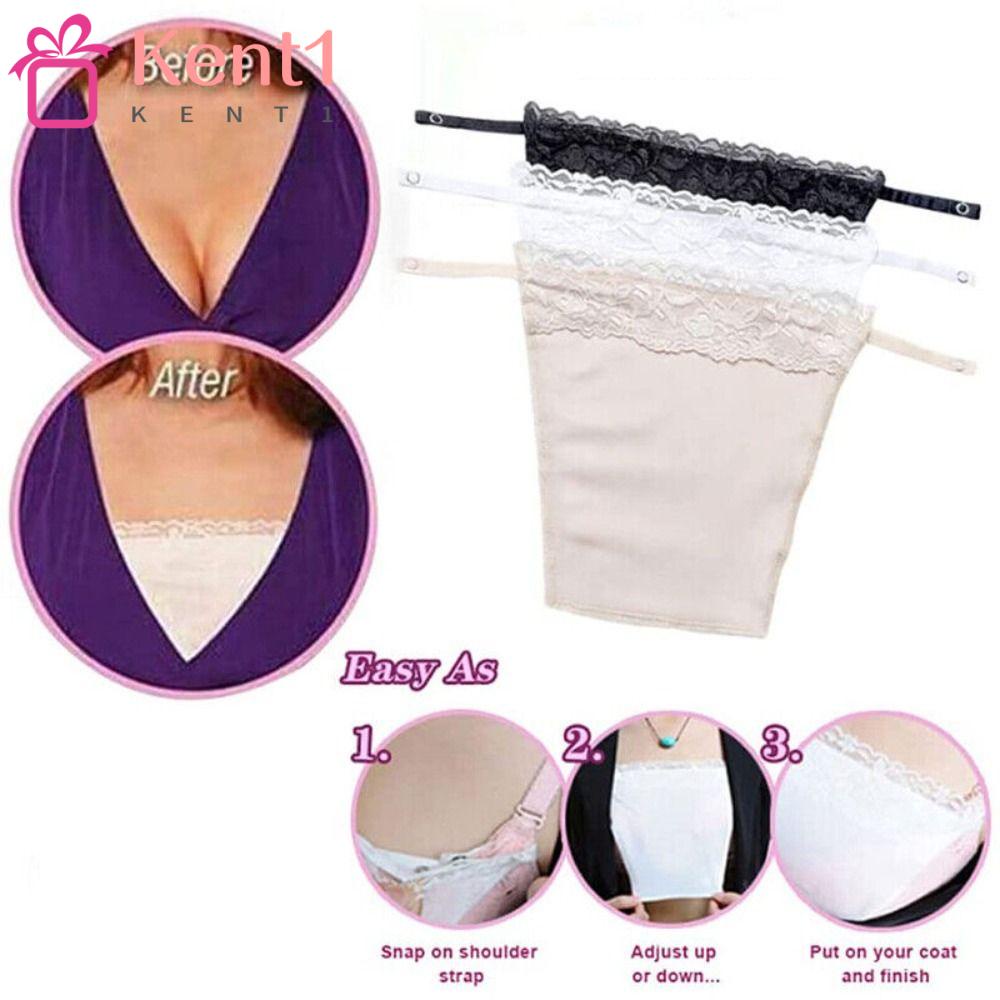 Kent1 Mock Áo Yếm Hai Dây Dễ Khóa Kẹp Vỏ Ren Ngăn Ngừa Số Lượng Nudity