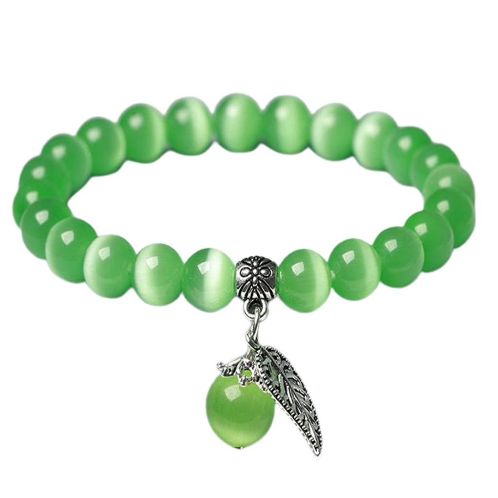 Vòng Tay Gắn Hạt Pha Lê Nhân Tạo Chống Mài Mòn Thời Trang Cho Nữ