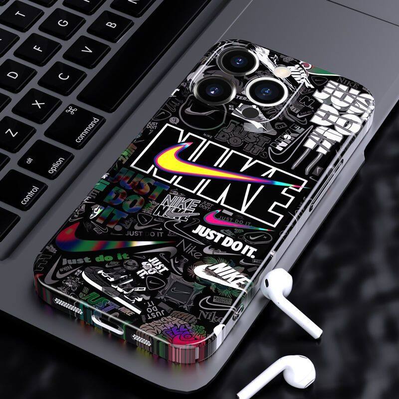 Ốp Điện Thoại TPU Silicon Mềm Chống Sốc Trong Suốt In Logo Thương Hiệu Thể Thao Cho IPhone 14 12 13 11 Pro XS Max XR X Plus