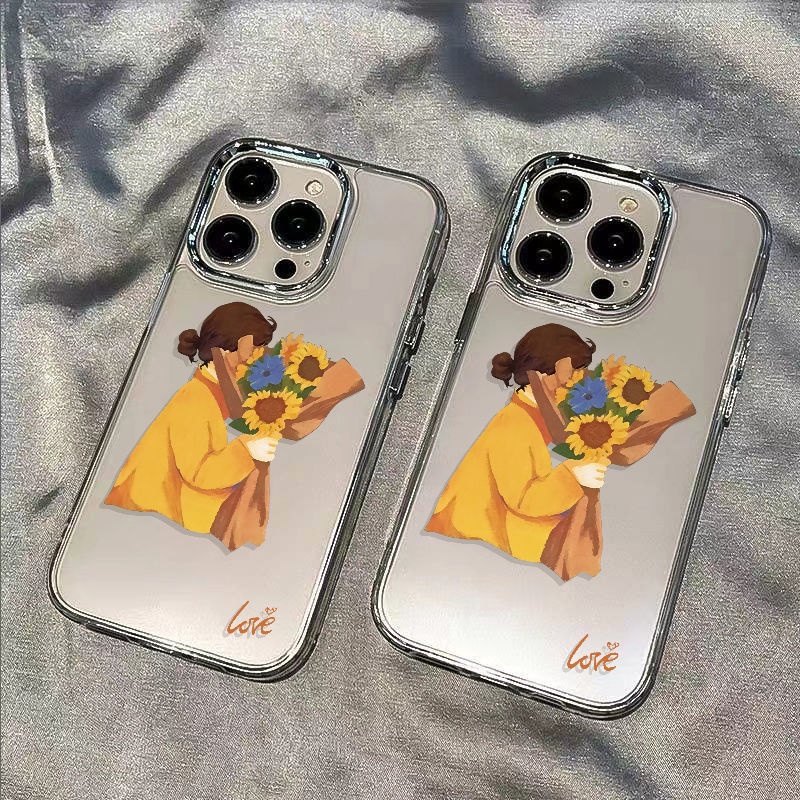 ✅Ốp Điện Thoại Mềm Chống Sốc Kiểu Dáng Đơn Giản Cho Iphone 13max 1114pro Plusiphone127In Style 8 Flowers UGY0