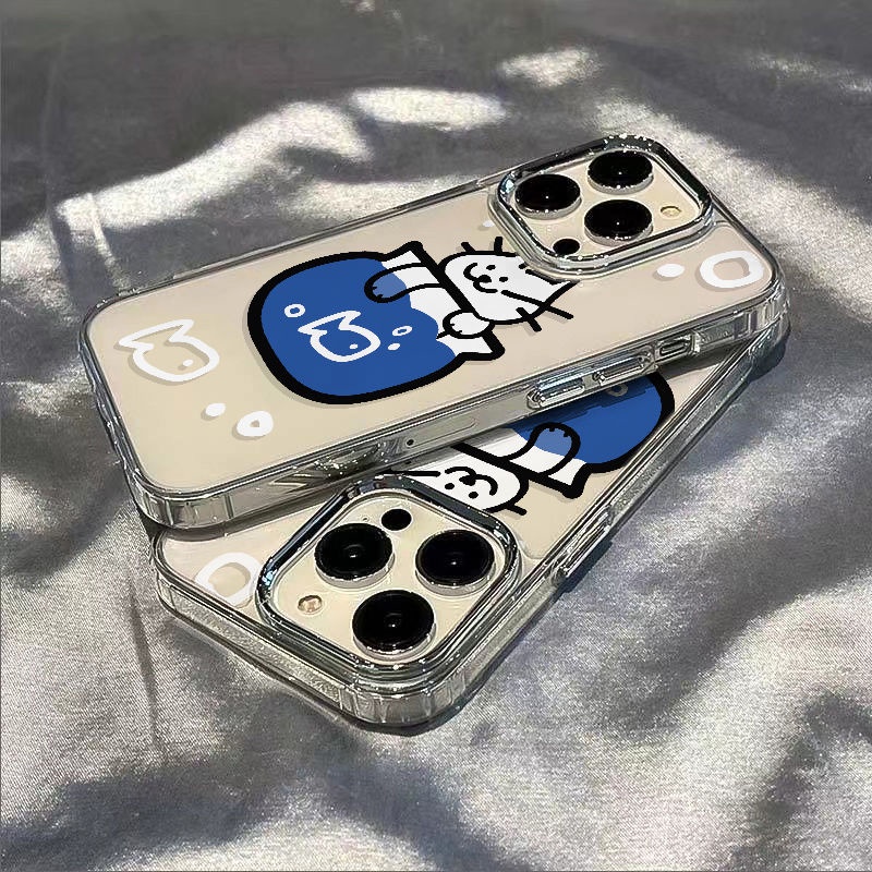 ✅Ốp Điện Thoại Dẻo Họa Tiết Chú Mèo / Cá Dễ Thương Chống Sốc Cho iPhone 7maxplus 1114pro 8 Iphone1213 CVQ7