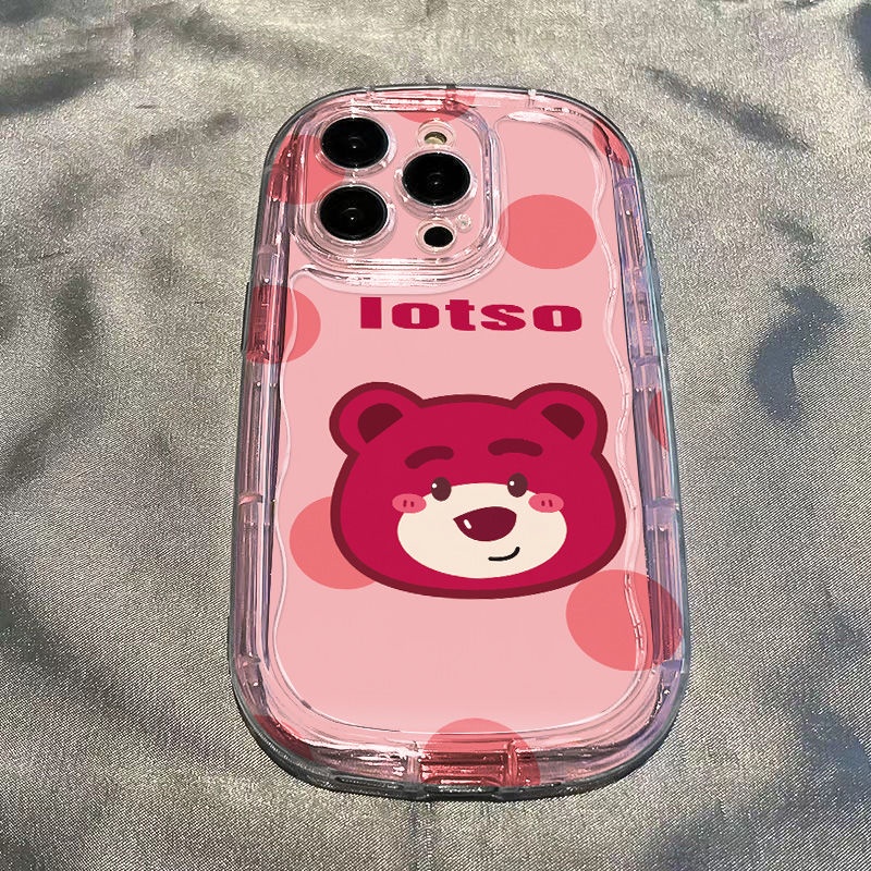 ✅Ốp Điện Thoại Dẻo Họa Tiết Chú Gấu Nhỏ Dễ Thương Chống Sốc Cho Iphone11Iphone12Plus7 / max 14proins 138