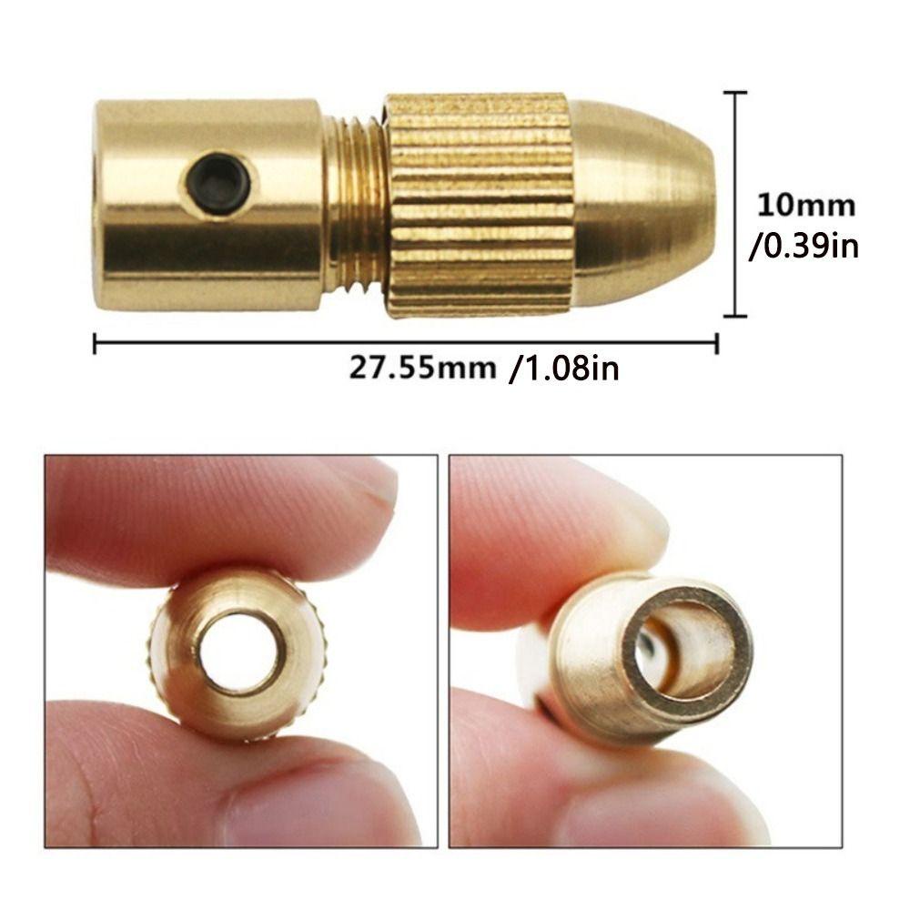 Glenes Mũi Khoan Ba Lưỡi 2.35 / 3.17 / 4.05 / 5.05mm Bằng Đồng Thau Cho Động Cơ Điện