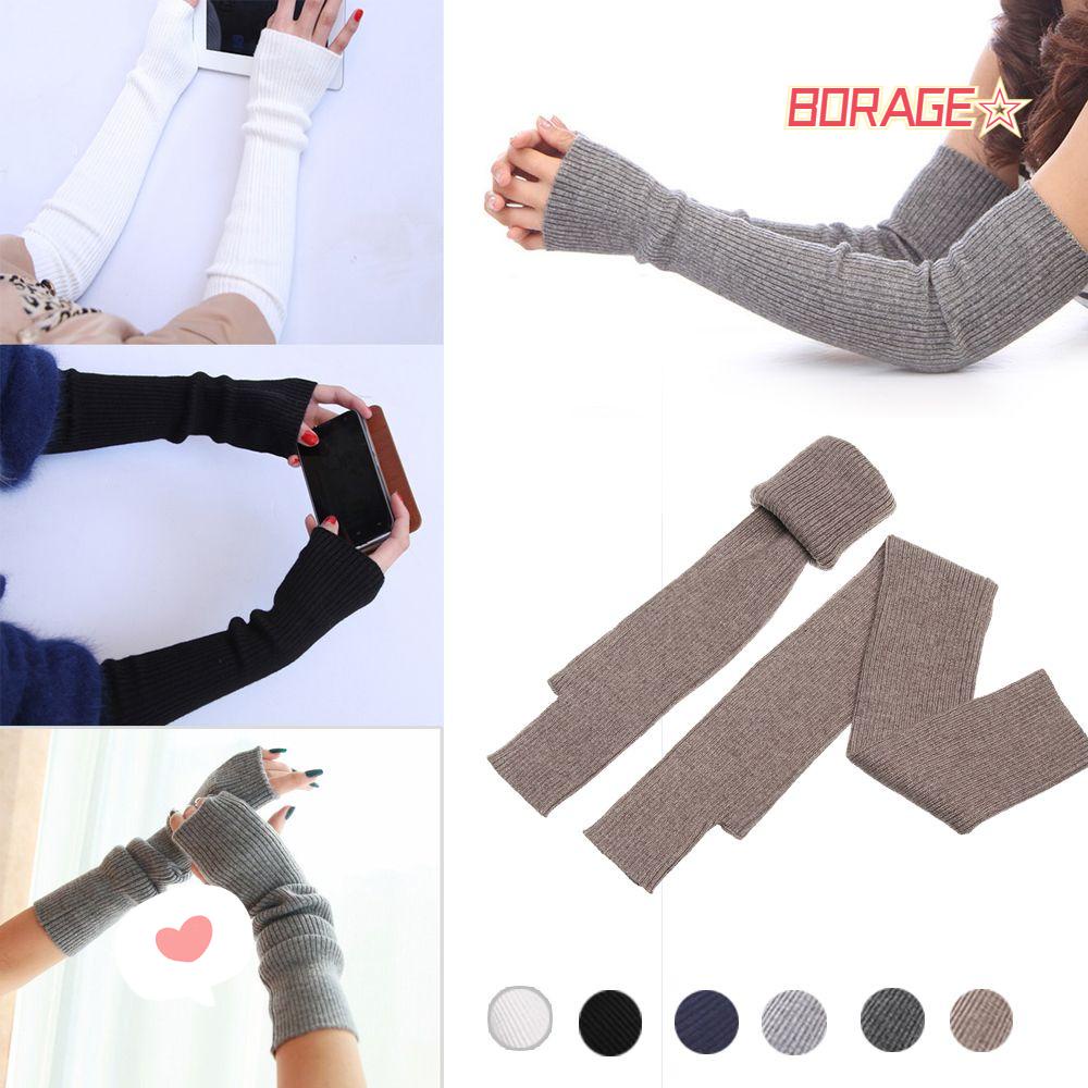 Găng Tay Giữ Ấm Hở Ngón Thời Trang