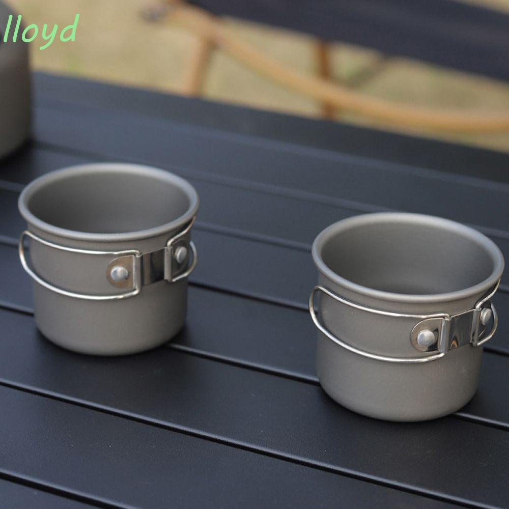 Cốc Uống Nước Bằng Thép Không Gỉ Tiện Dụng Mang Theo Du Lịch Cắm Trại