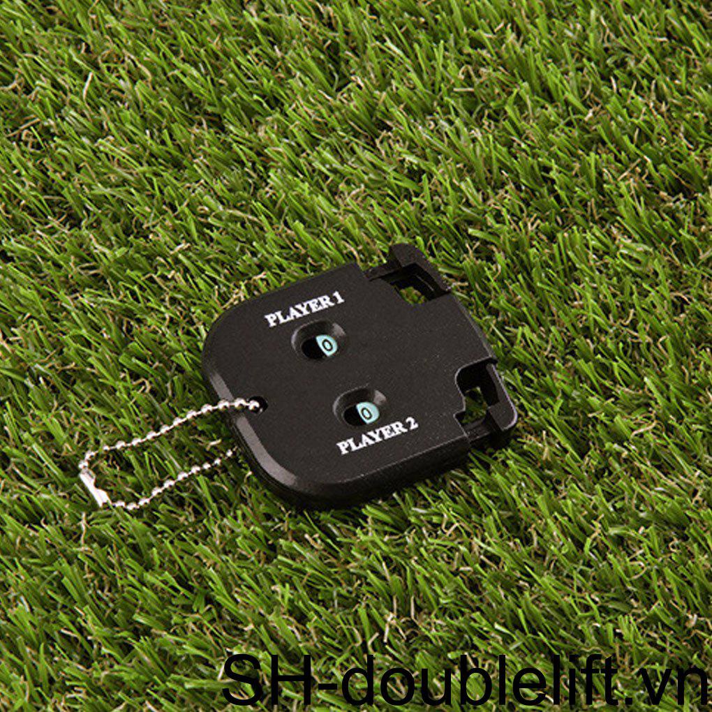 Dụng Cụ Đếm Điểm Chơi Golf Kỹ Thuật Số Kèm Móc Khóa Tiện Dụng