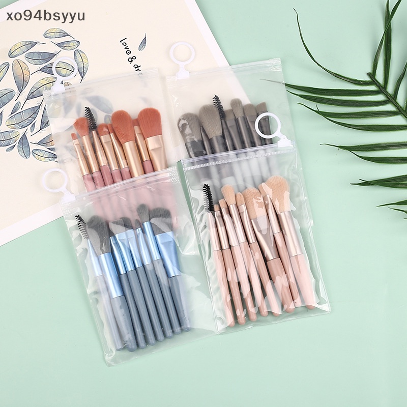 Set 8 Cọ Trang Điểm Phấn Mắt Mềm Mini Xo94Bsyu Tiện Lợi Dành Cho Đi Du Lịch