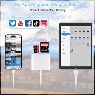 Đầu Đọc Thẻ Nhớ micro sd sdxc sdhc Cổng usb otg Cho iphone