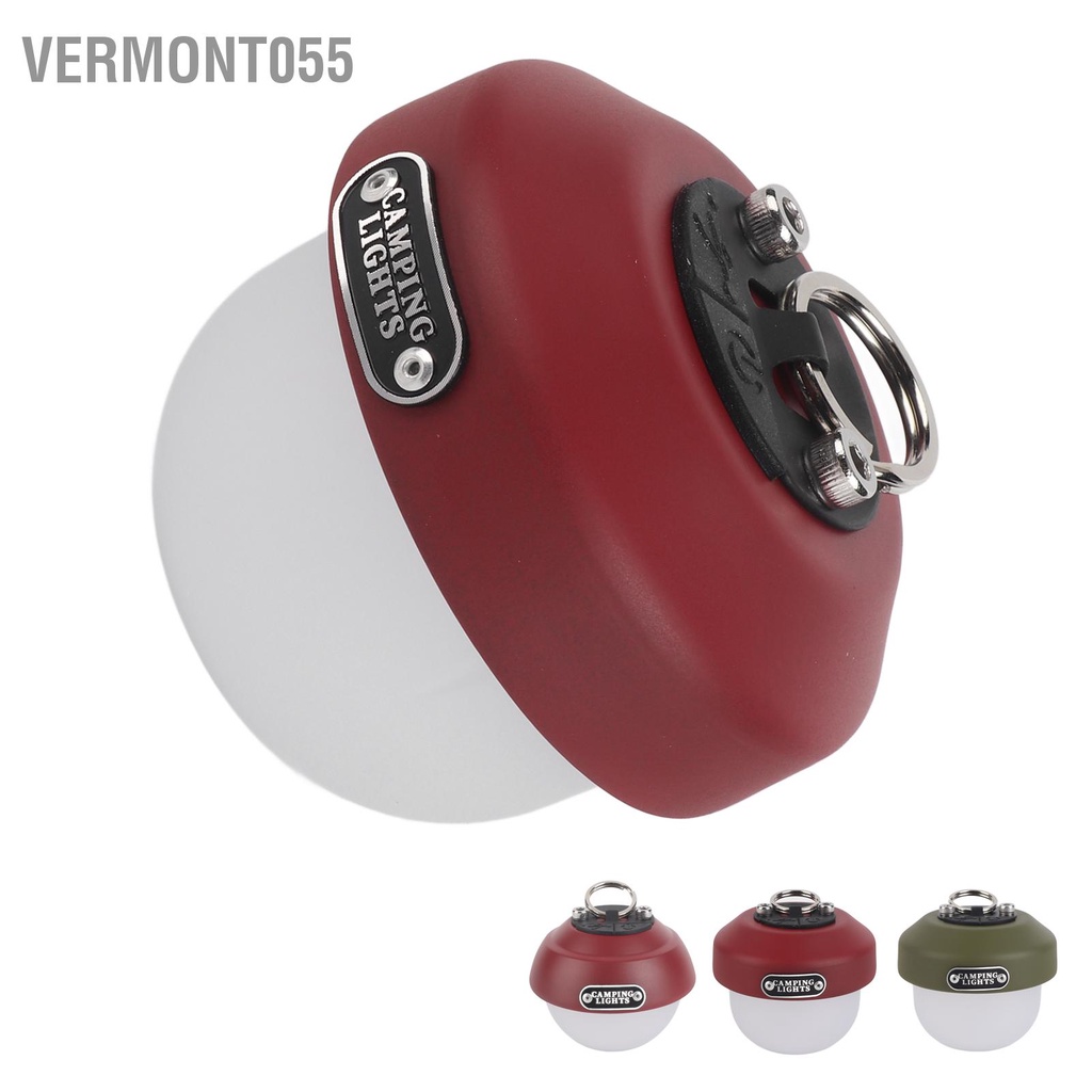 Vermont055 Đèn đuổi côn trùng ngoài trời IPX4 Loại C LED cắm trại có thể sạc lại xung quanh