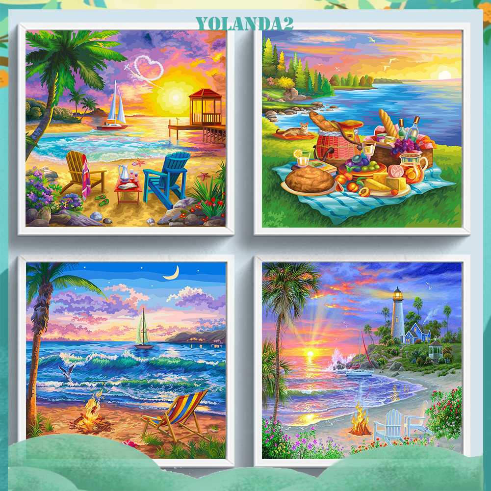 Tranh Đính Đá Kim Cương Toàn Bộ 5D DIY Hình Vẽ Nghệ Thuật Trang Trí Nhà Cửa