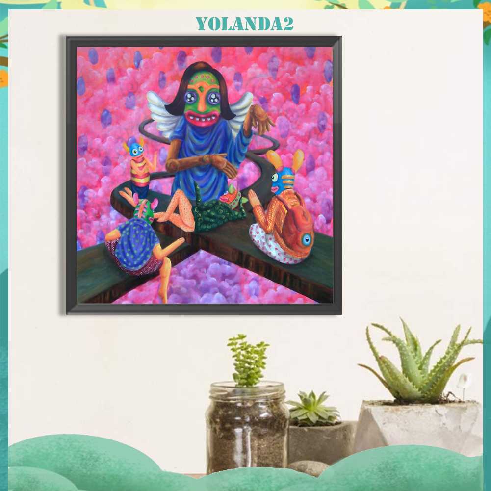 Tranh Đính Đá Kim Cương Toàn Bộ 5D DIY Hình Vẽ Thần Chết