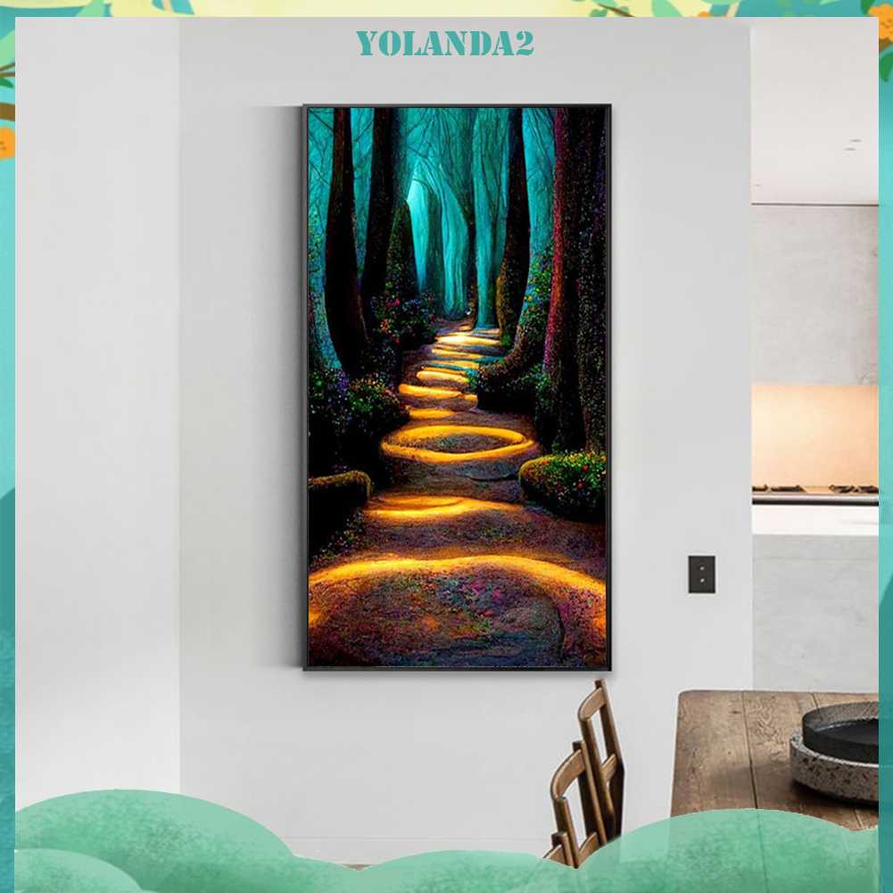 Tranh Đính Đá Kim Cương Toàn Bộ 5D DIY Hình Vẽ Lối Đi