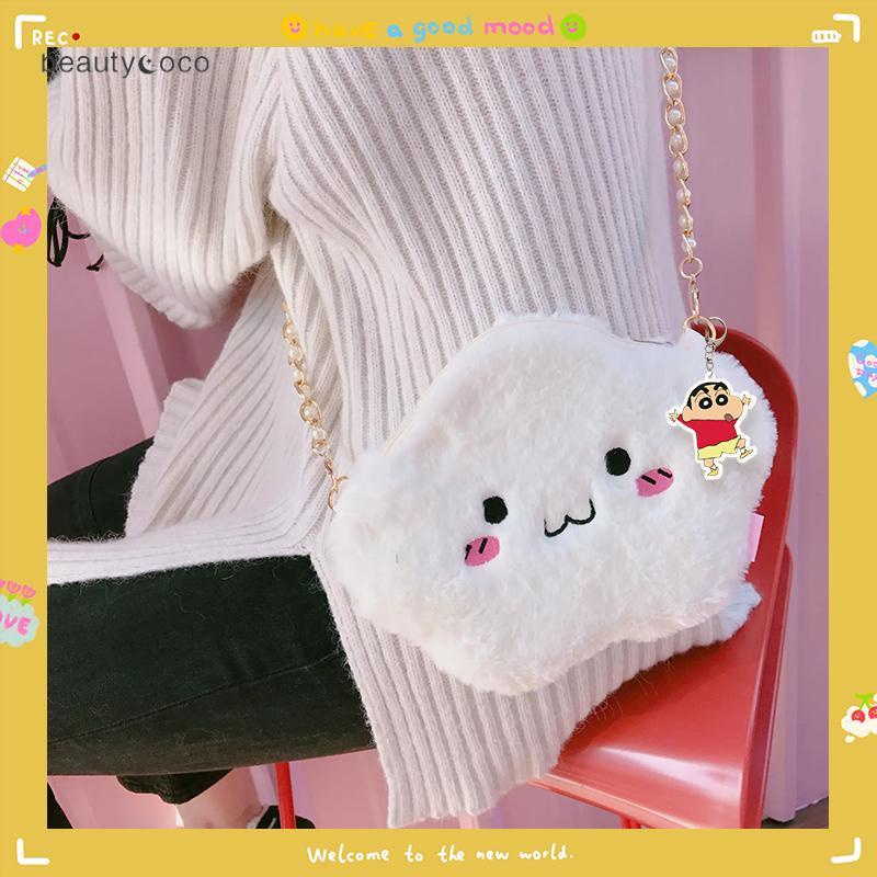 Beautycoco🍊Móc Khóa Nhỏ Bằng Acrylic Hình Hoạt Hình Shinnosuke Cá Tính