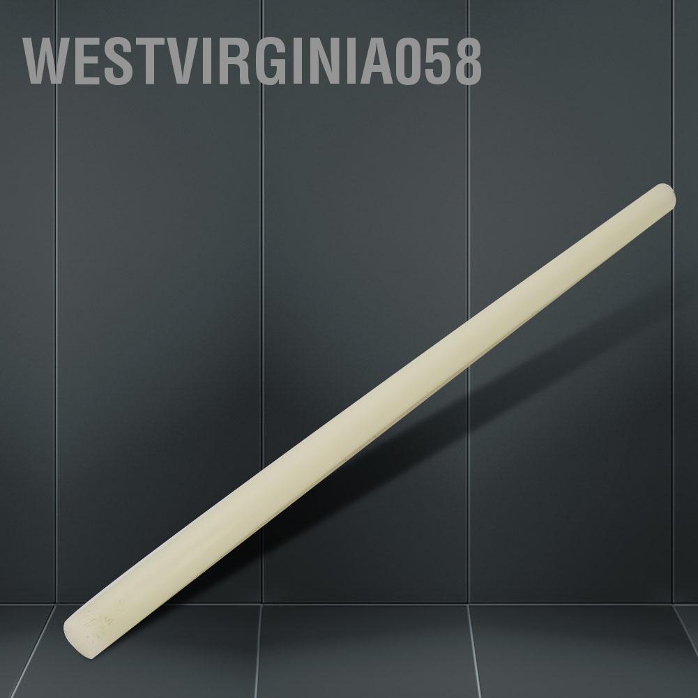 Westvirginia058 Thanh nylon tròn bằng nhựa chất lượng cao trắng Đường kính 20 / 35mm Chiều dài 500mm