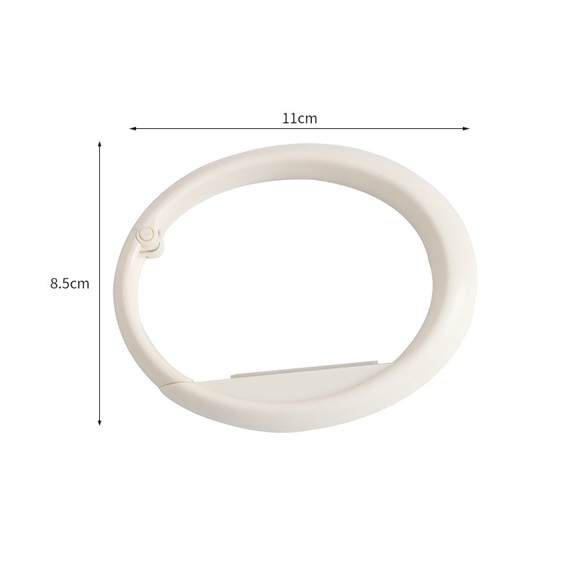 Móc Treo Đồ Dùng Gắn Bàn Cố Định Hình Tròn Bằng ABS Chống Trượt Tiện Dụng Chất Lượng Cao