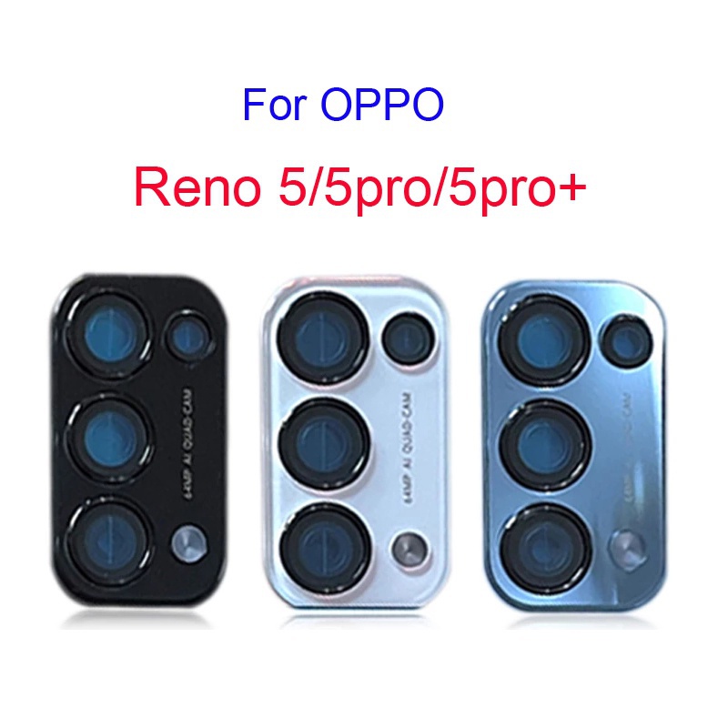 Ống kính kính Camera sau có khung cho OPPO Reno 5 Pro Plus