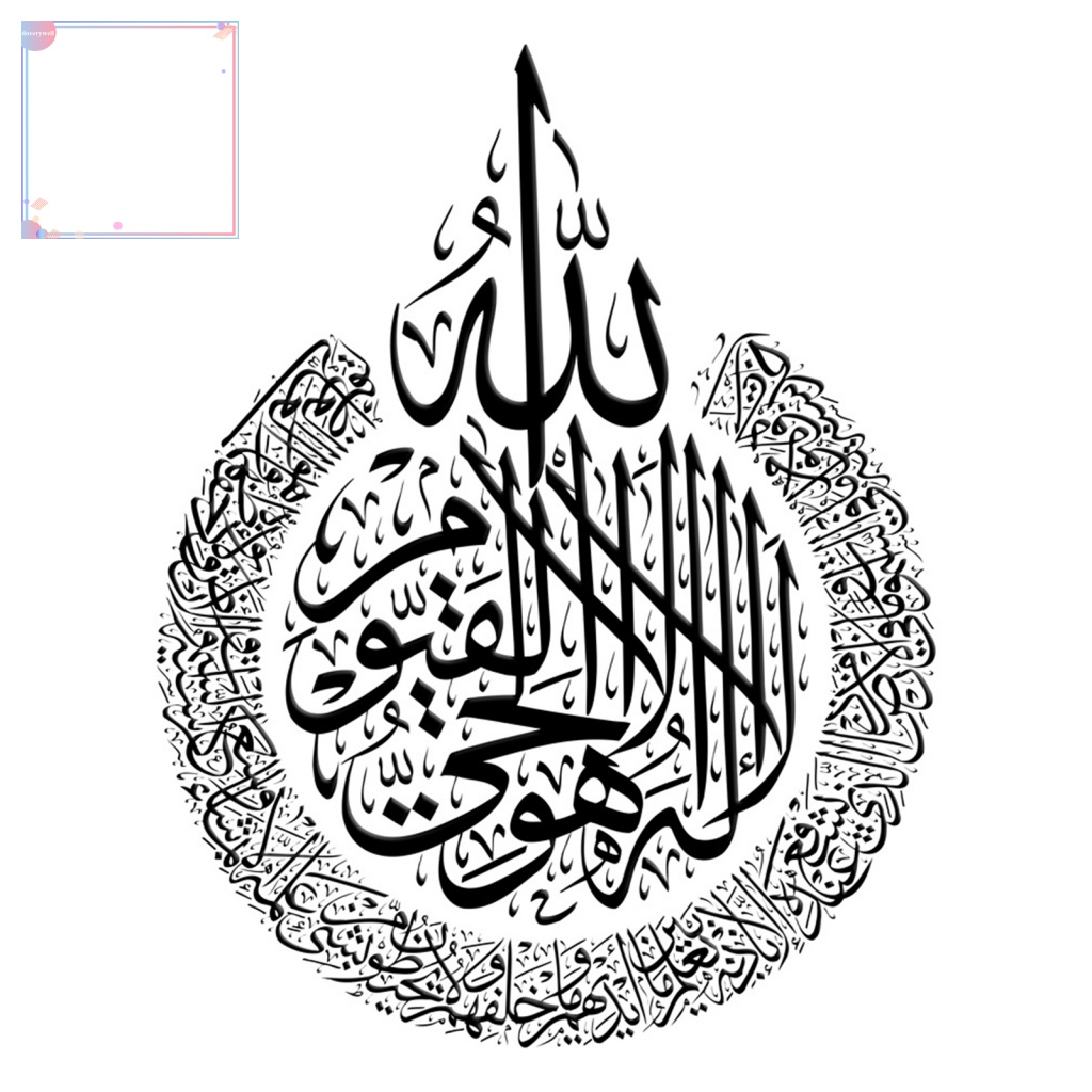 (DOV) Đề Can Dán Tường Hình Chữ Cái Bắt Mắt Rộng Phong Cách Bằng PVC Trang Trí Phòng Khách