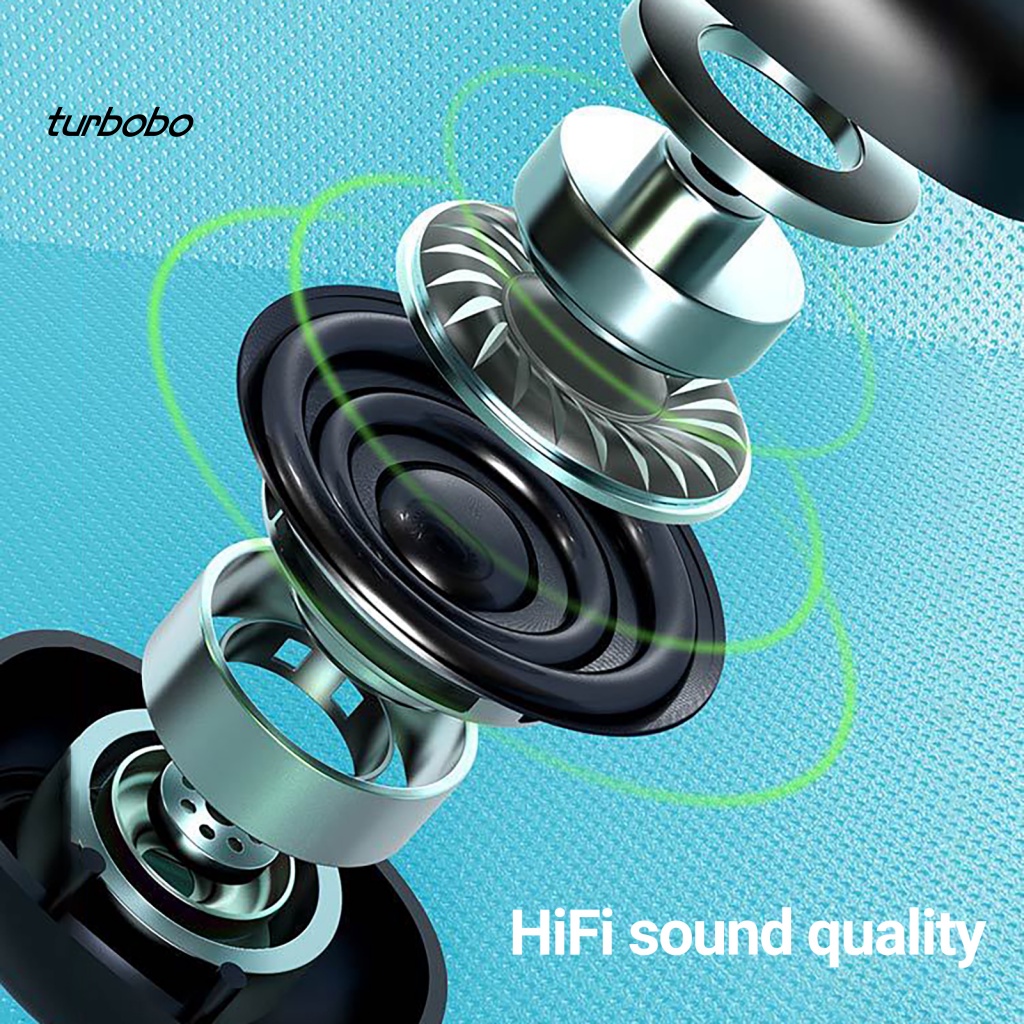 Tai Nghe Nhét Tai Thể Thao Không Dây Loại Bỏ Tiếng Ồn Thông Minh T2 Có Đèn LED Kết Nối Bluetooth 5.0 Mini