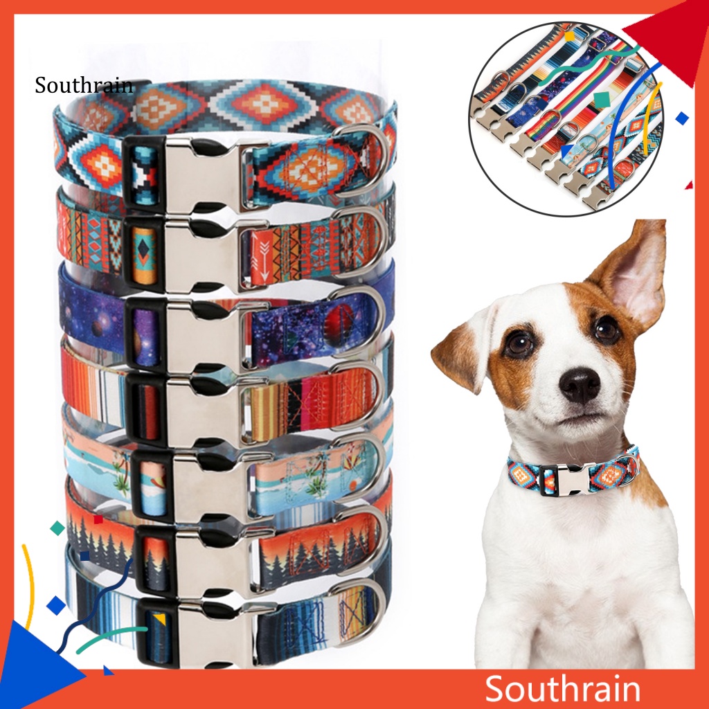 Vòng Cổ Huấn Luyện Thú Cưng Cỡ Nhỏ / Vừa / Lớn Thoáng Khí Thoải Mái Phong Cách Dân