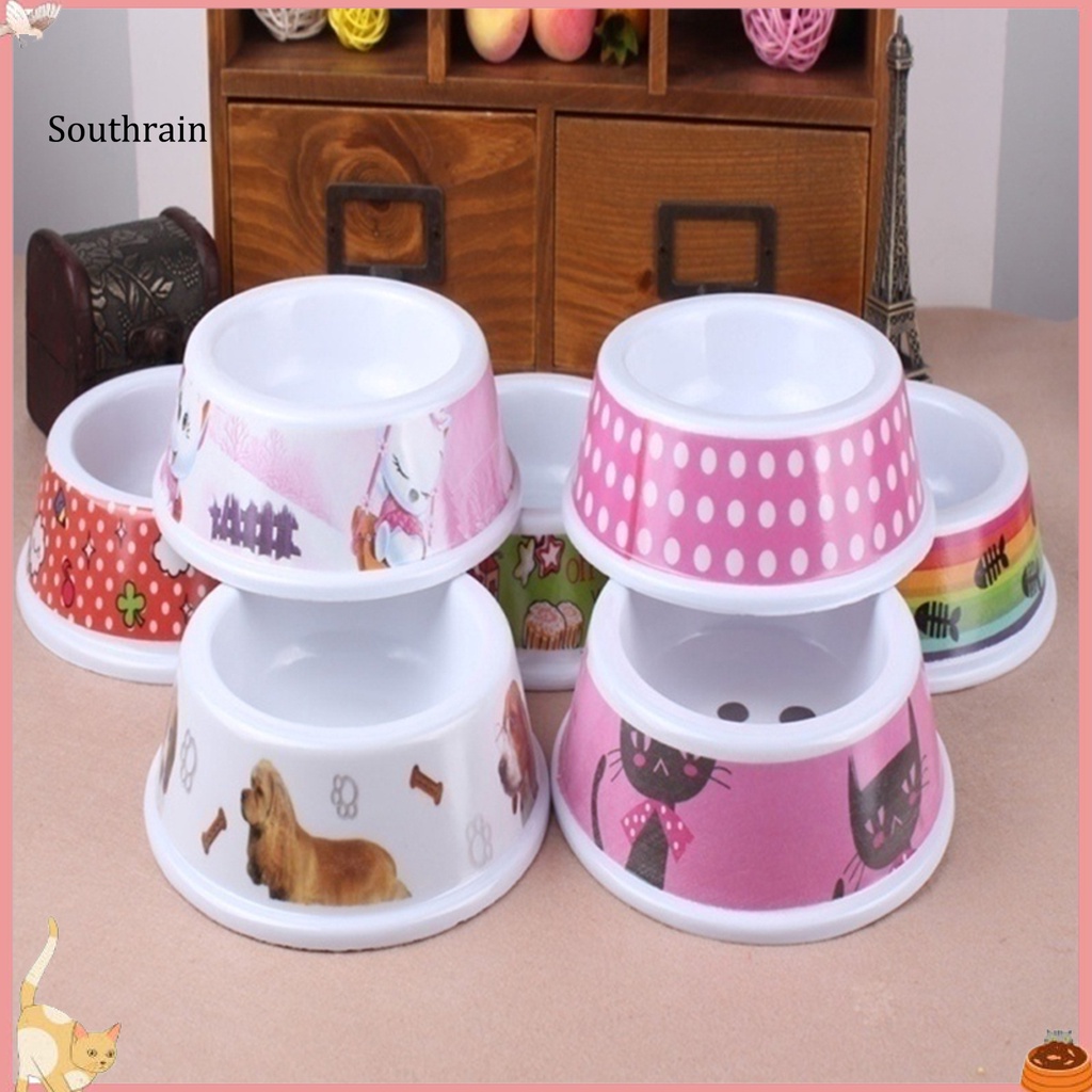 Tô Đựng Thức Ăn / Nước Uống Bằng Melamine An Toàn Dễ Vệ Sinh Cho Thú Cưng