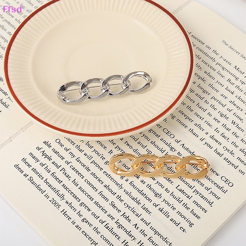 {Ffsd} Ghim Cài Dây Xích Đeo Thắt Lưng Dạng Chuỗi Trơn Mịn Phong Cách Punk Hip Hop Cho Nữ Giới