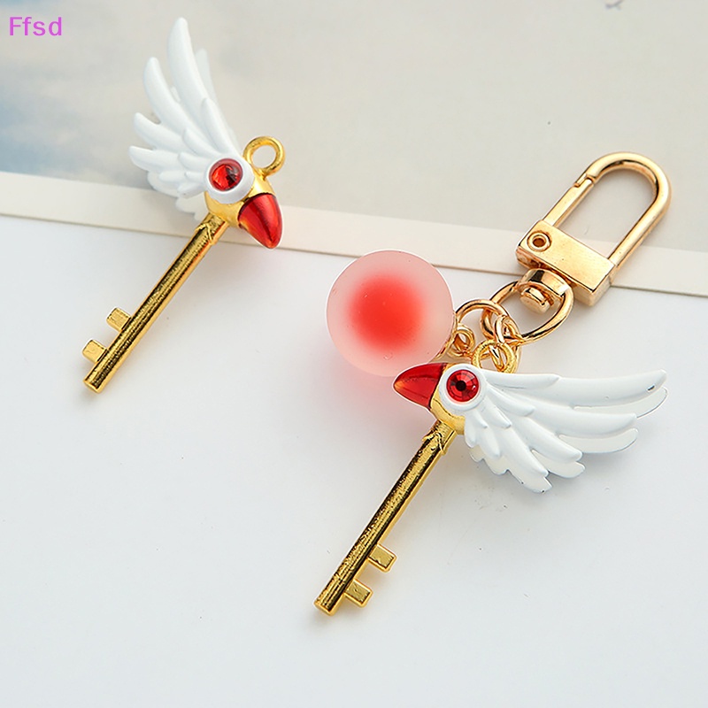 {Ffsd} Bán Chạy Móc Khóa Hình Hoa Anh Đào Ma Thuật Dễ Thương Đa Dạng Cho Nữ Sinh / Túi Xách