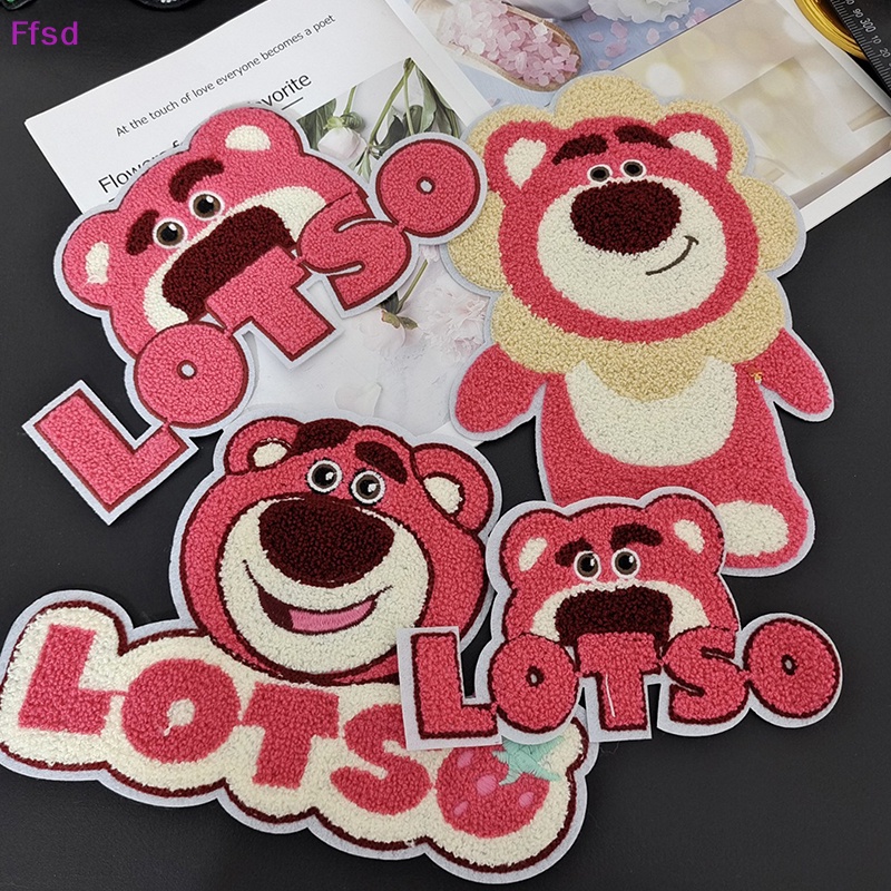 {Ffsd} Miếng Dán Vải Thêu Hình Động Vật Hoạt Hình Lingna Chuông Cáo Nhỏ Dâu Tây Phụ Kiện Quần Áo * Bán Chạy