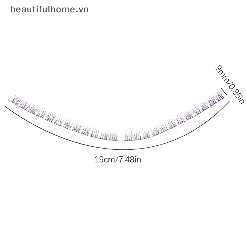 Lông Mi Giả 9mm Màu Đen / Nâu Dành Cho Búp Bê DIY
