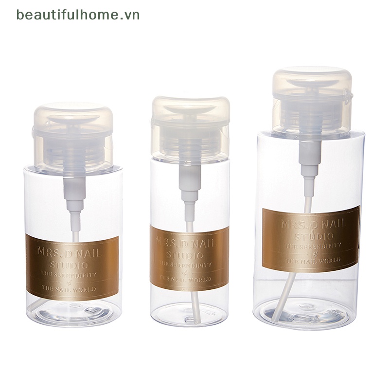 Lọ Rỗng Đựng Dung Dịch Tẩy Trang / Làm Đẹp 150 / 200 / 300ml