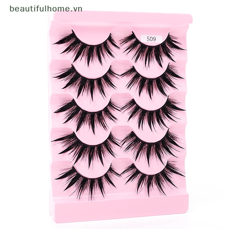 Cụm Lông Mi Giả Dùng Hóa Trang Độc Đáo