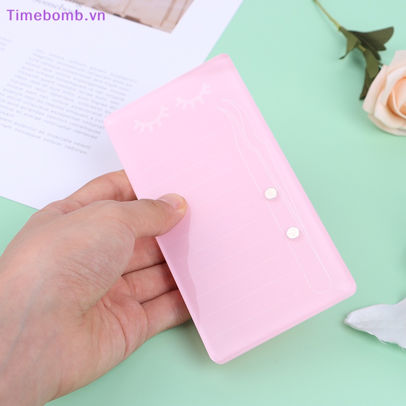 # Túi Đeo Chéo Thời Trang Hàn Cho Nữ # 1 Khay Đựng Lông Mi Giả Từ Tính Chống Nước Tiện Dụng