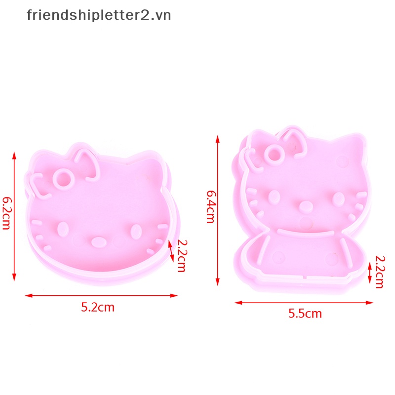 Khuôn Cắt Bánh Sandwich Hình Mèo Kitty