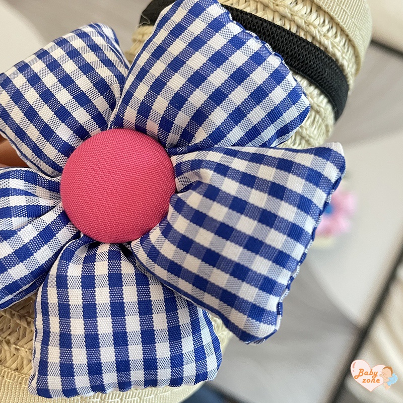 Khung Thành Cho Bé Chất Lượng Cao❤Nón Cối Rộng Vành Hở Chóp Chống Tia UV Thiết Kế Đơn Giản Thời Trang Đi Biển Mùa Hè Xinh Xắn