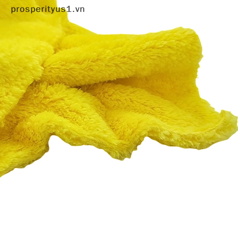 1 Khăn Lau Xe Hơi Vải Vi Sợi Thấm Hút Tốt