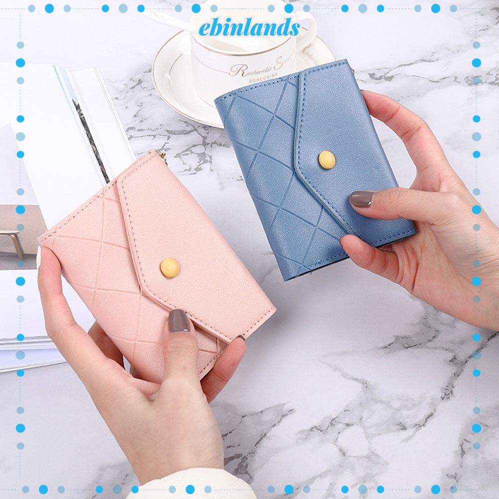 Ví Da PU Họa Tiết Lưới Tua Rua Phong Cách Châu Âu Giá Đỡ