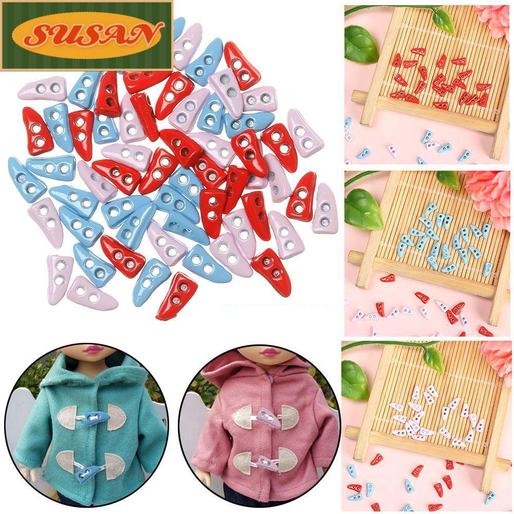 Set 20 Nút Sừng Mini 7mm Bằng Chất Liệu Siêu Nhỏ Dùng Để May Quần Áo DIY