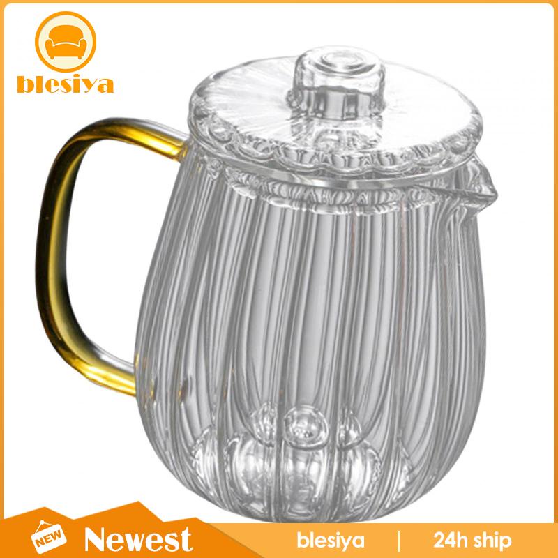 Bình Thủy Tinh Đựng Trà / Cà Phê Dung Tích Lớn Có Nắp Siêu Bền