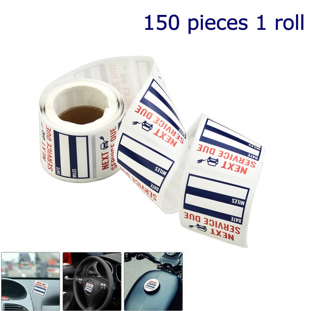 Cuộn 150 Sticker Trong Suốt 2 * 2inch Dán Nhắc Nhở Cuộc Gọn Gàng Tiện Dụng