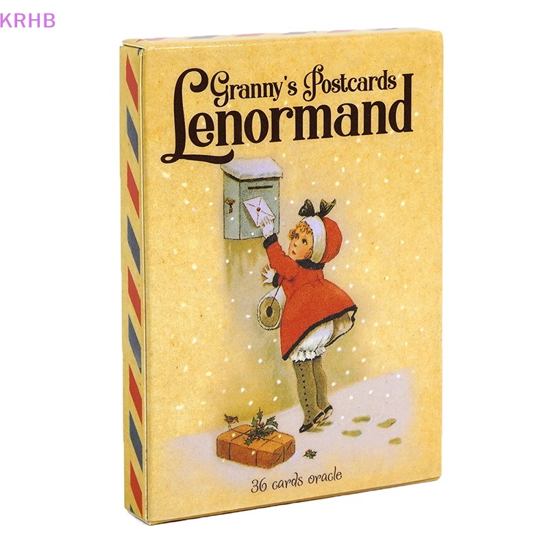 Bộ Thẻ Bài Tarot Oracle Của Granny 'S Lenormand Oracle Mới