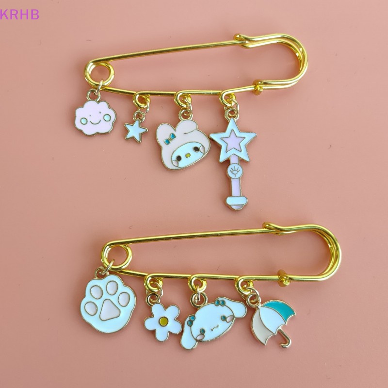 Ghim Cài Áo Hình Động Vật Hoạt Hình 10 Kiểu Cho Nam &amp; Nữ Mới