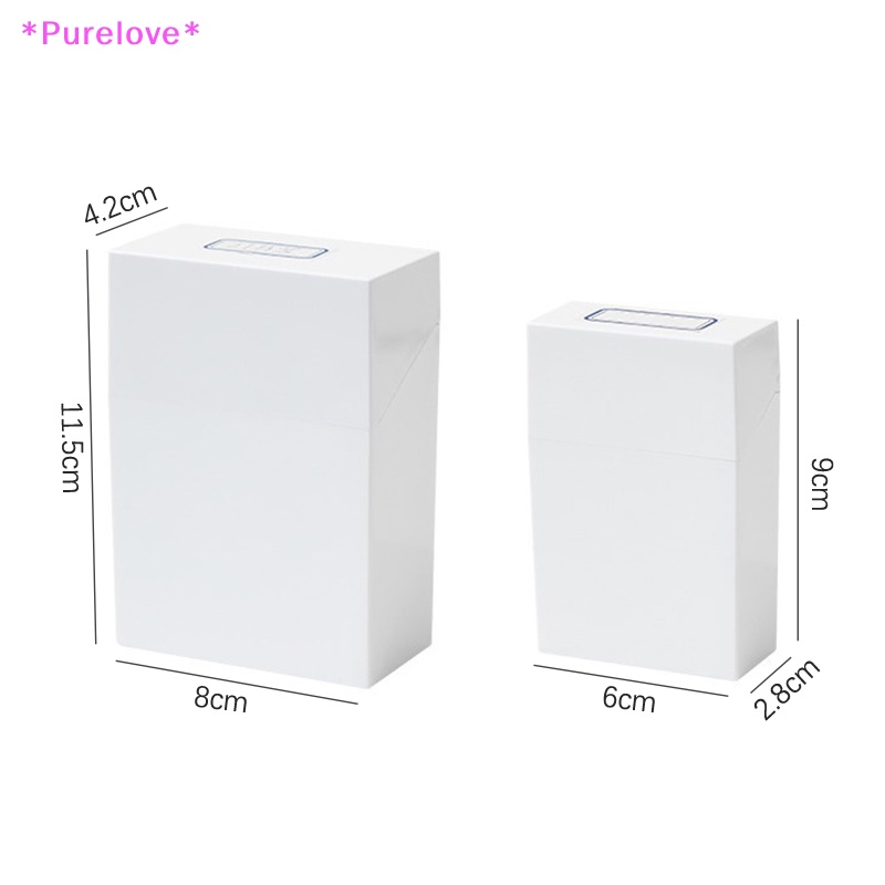 Hộp Vuông Nhỏ Bằng Nhựa ABS Chống Bụi Đựng Tấm Phim / Thẻ Tiện Dụng Mới