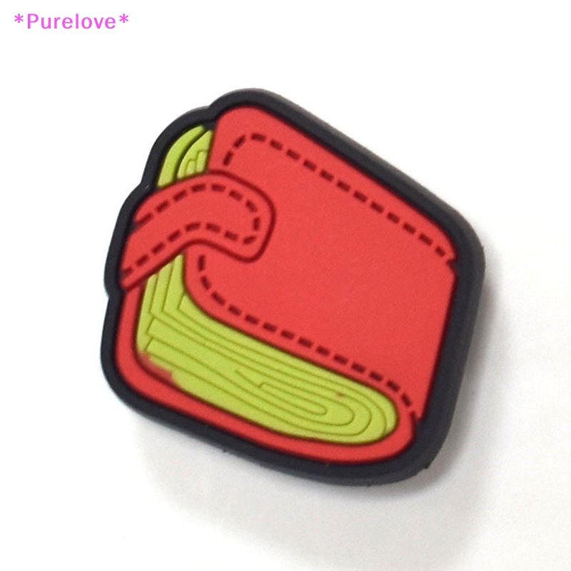 Set 15 Phụ Kiện Khóa Giày Bằng PVC Diy Dành Cho Bé Mới