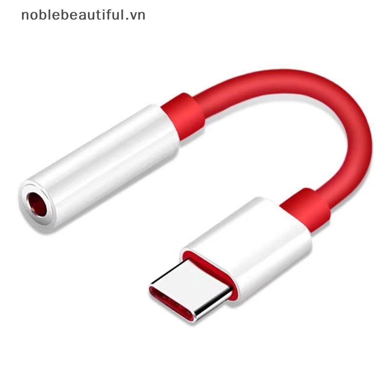 Cáp Chuyển Đổi Âm Thanh Từ Usb Type c Sang Giắc Cắm Tai Nghe 3.5mm Dành Cho One Plus 7 Usb-c