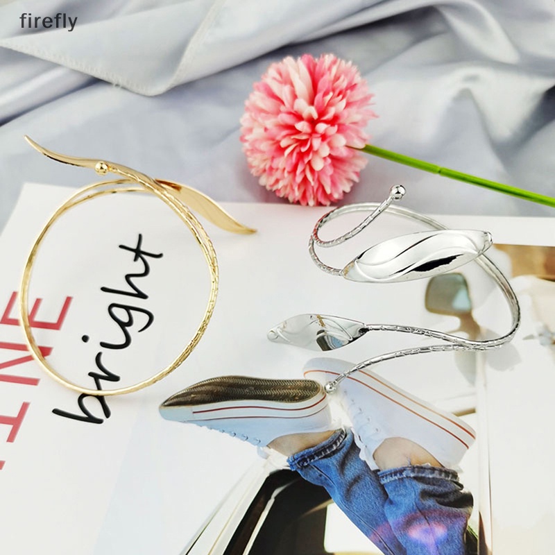 [firefly] Vòng Đeo Bắp Tay Dạng Chuỗi Xích Bằng Kim Loại Rỗng Họa Tiết Hình Học Khoét Rỗng Kiểu Bohemian