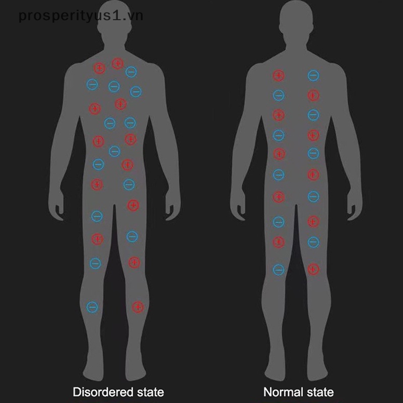 [prosperityus1] Vòng Đeo Tay Thể Thao Từ Tính Bằng Silicon Chống Tĩnh Điện Cho Nam Và Nữ