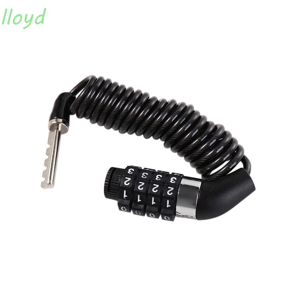 Dây Khóa Xe Đạp Bằng Thép Cài Mật Khẩu An Toàn Tiện Dụng