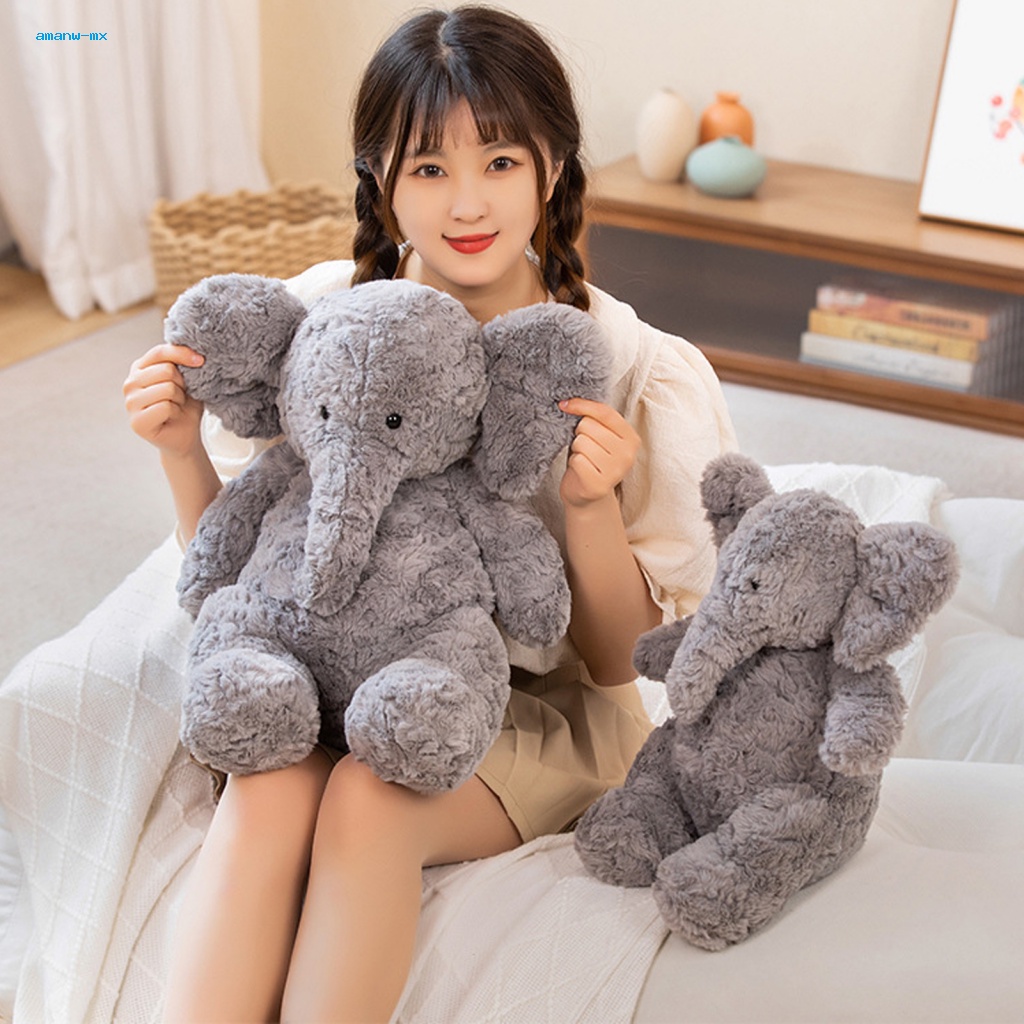 Thú Nhồi Bông Hình Voi 3D Đáng Yêu Trang Trí